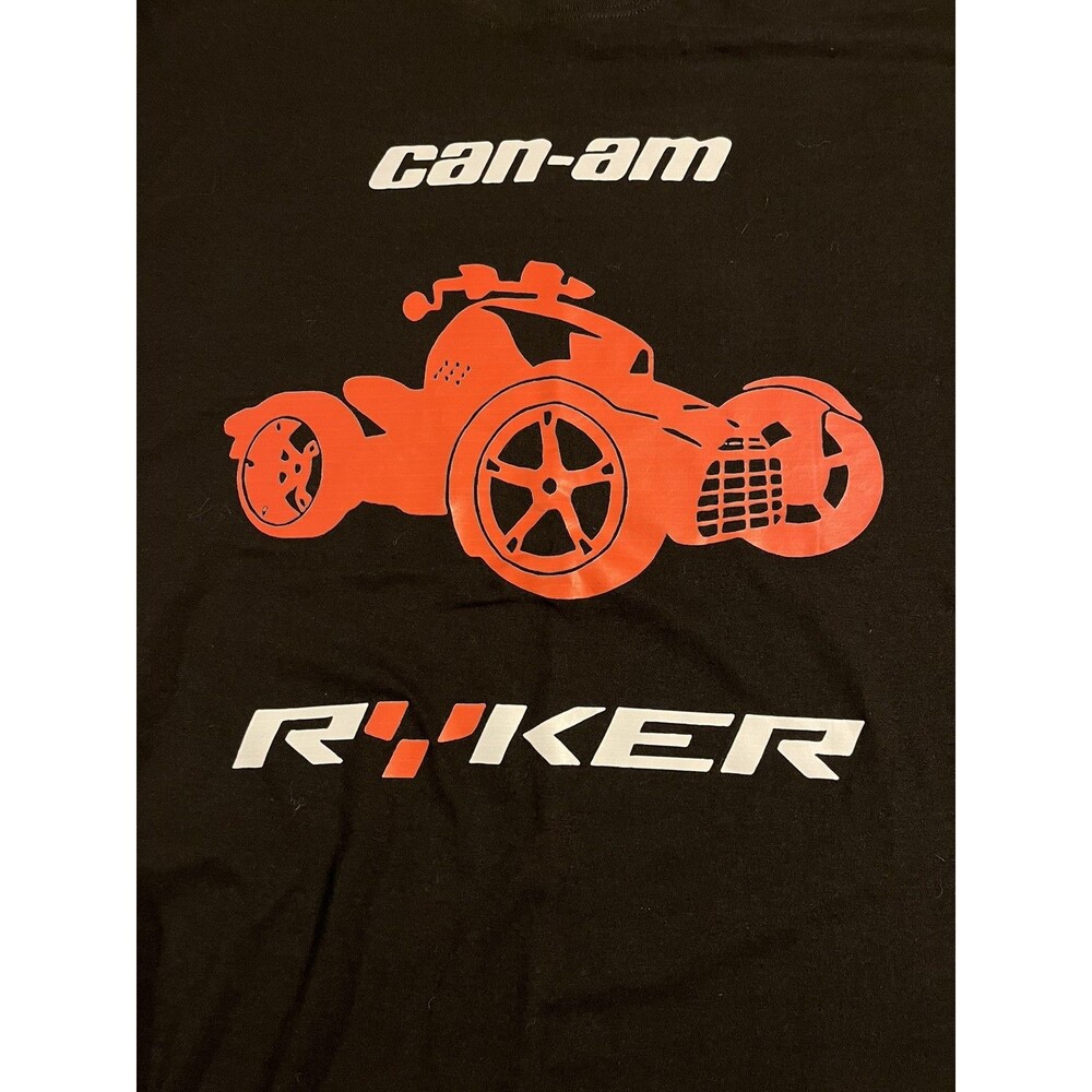 NEW Ryker Can-Am 3 Wheel Motorcycle Logo T-Shirt 2XL Biker Black 900 Sport Rally